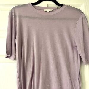 NWT Vince Violet Crewneck Jersey Tee